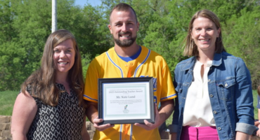 Nathan Lund Named Outstanding Teacher of the Year 